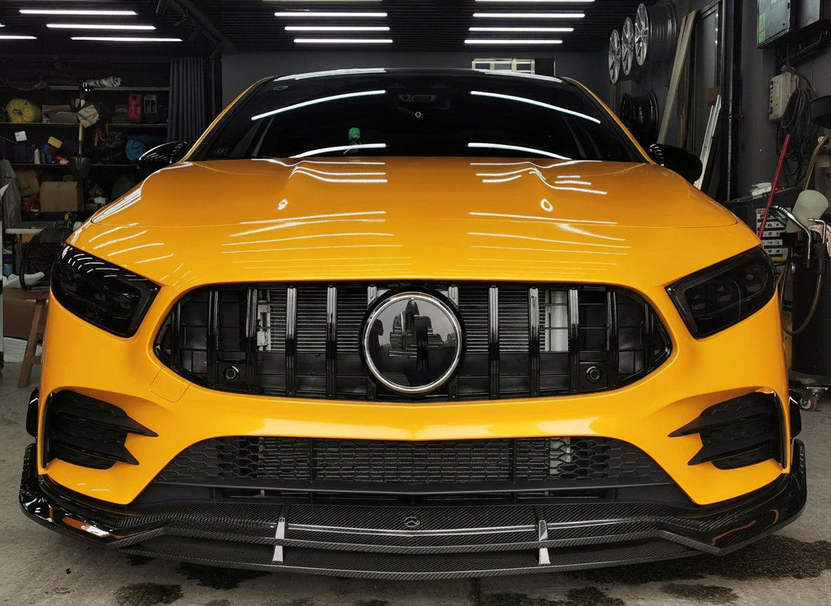 Mercedes-Benz A-Class W177 Dry carbon fiber Front Lip