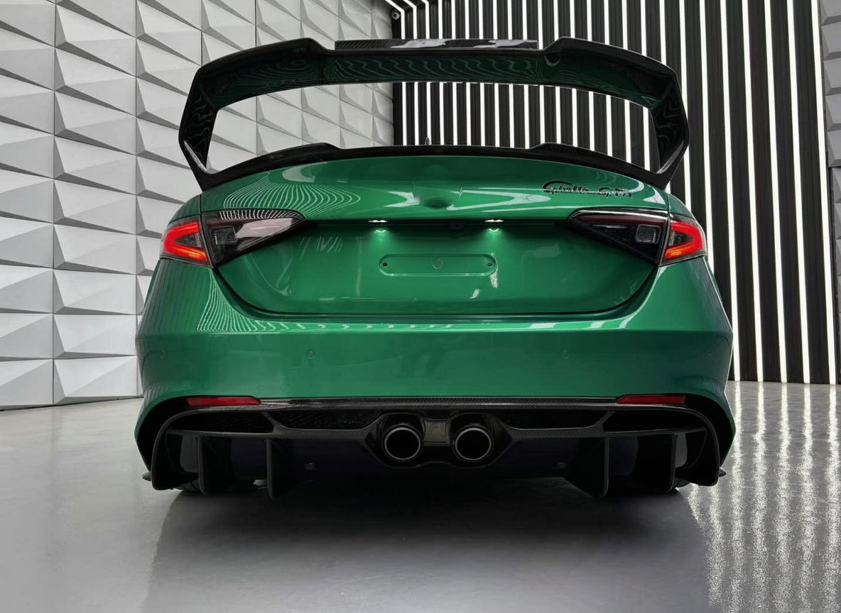Alfa Romeo Giulia Dry Carbon fiber  GTA Rear Spoiler