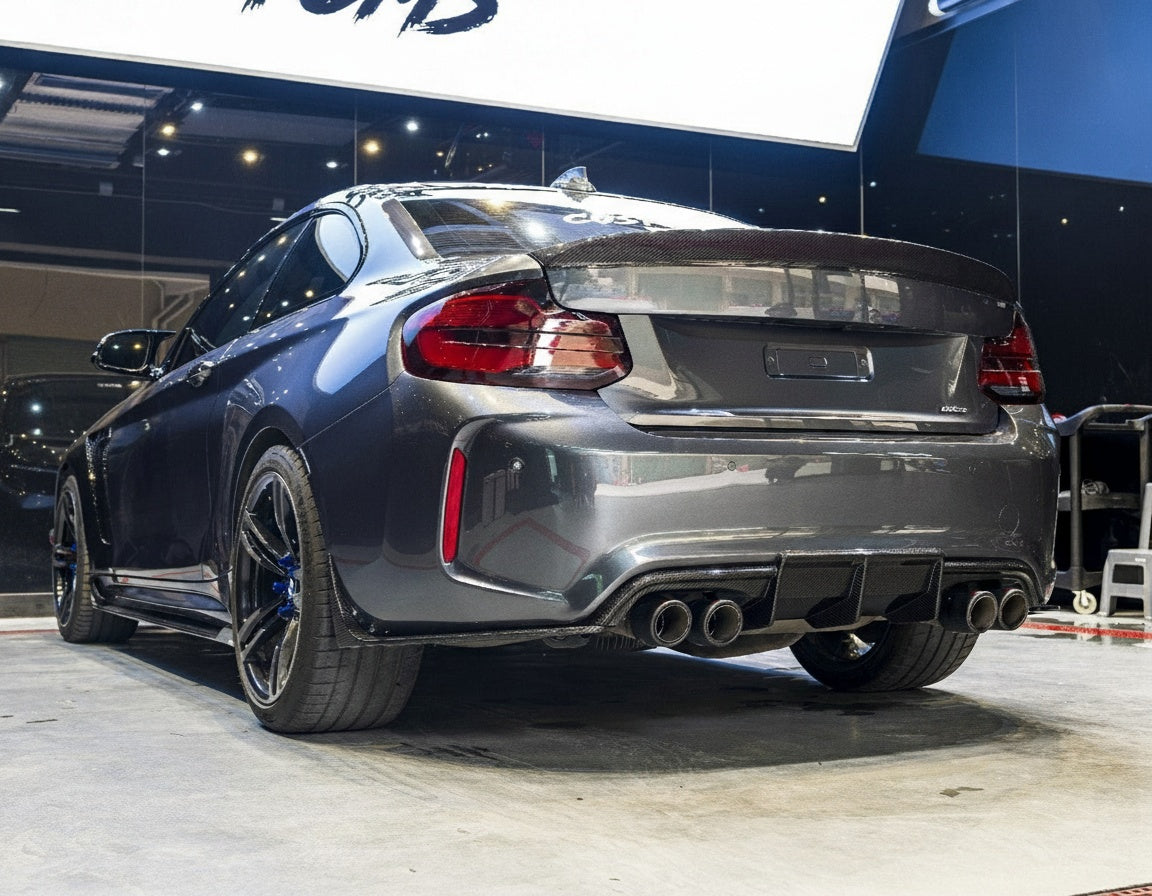 BMW M2 F87 Dry Carbon Fiber MTC diffuser