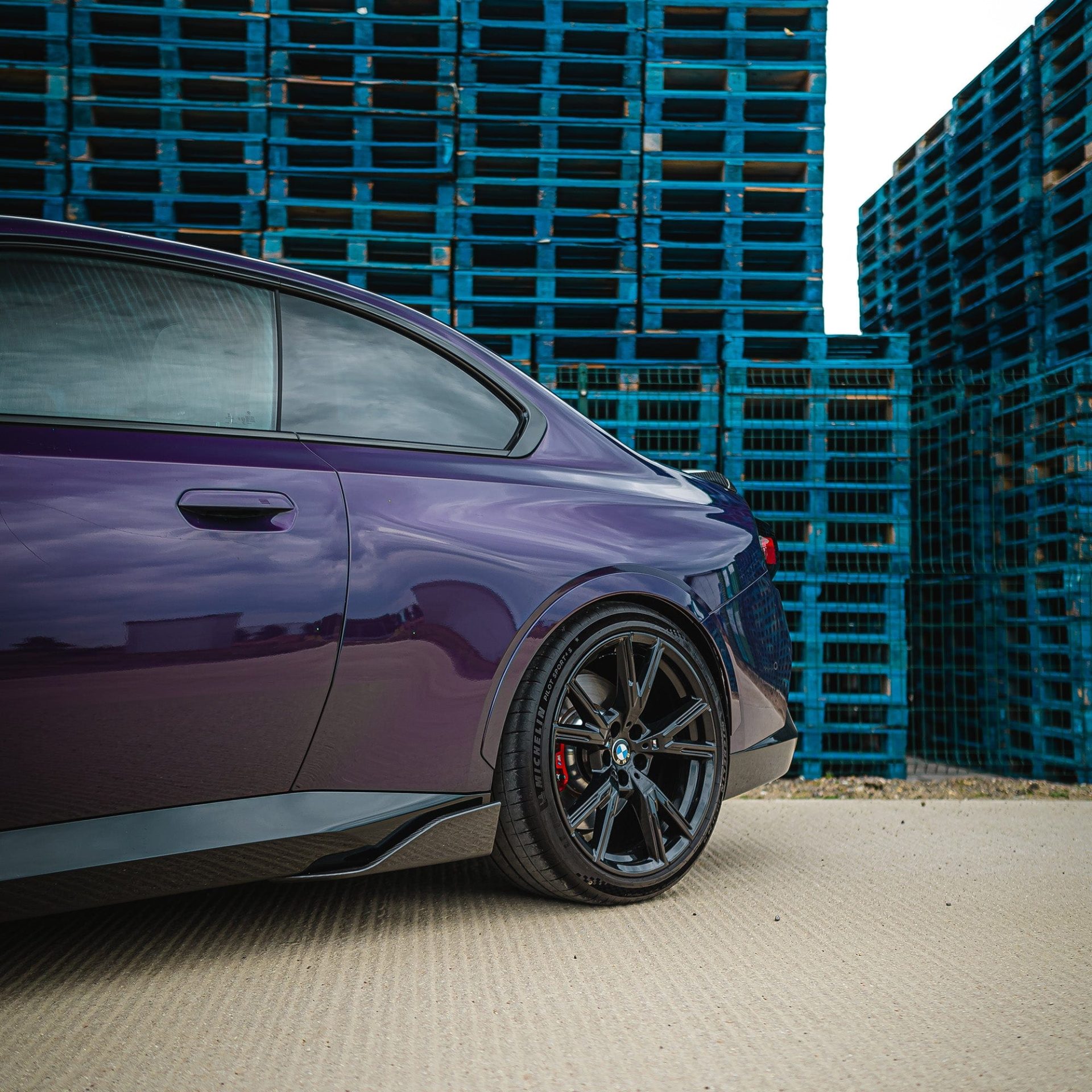 BMW M2 F87 Dry Carbon Fiber MP Side Skirts