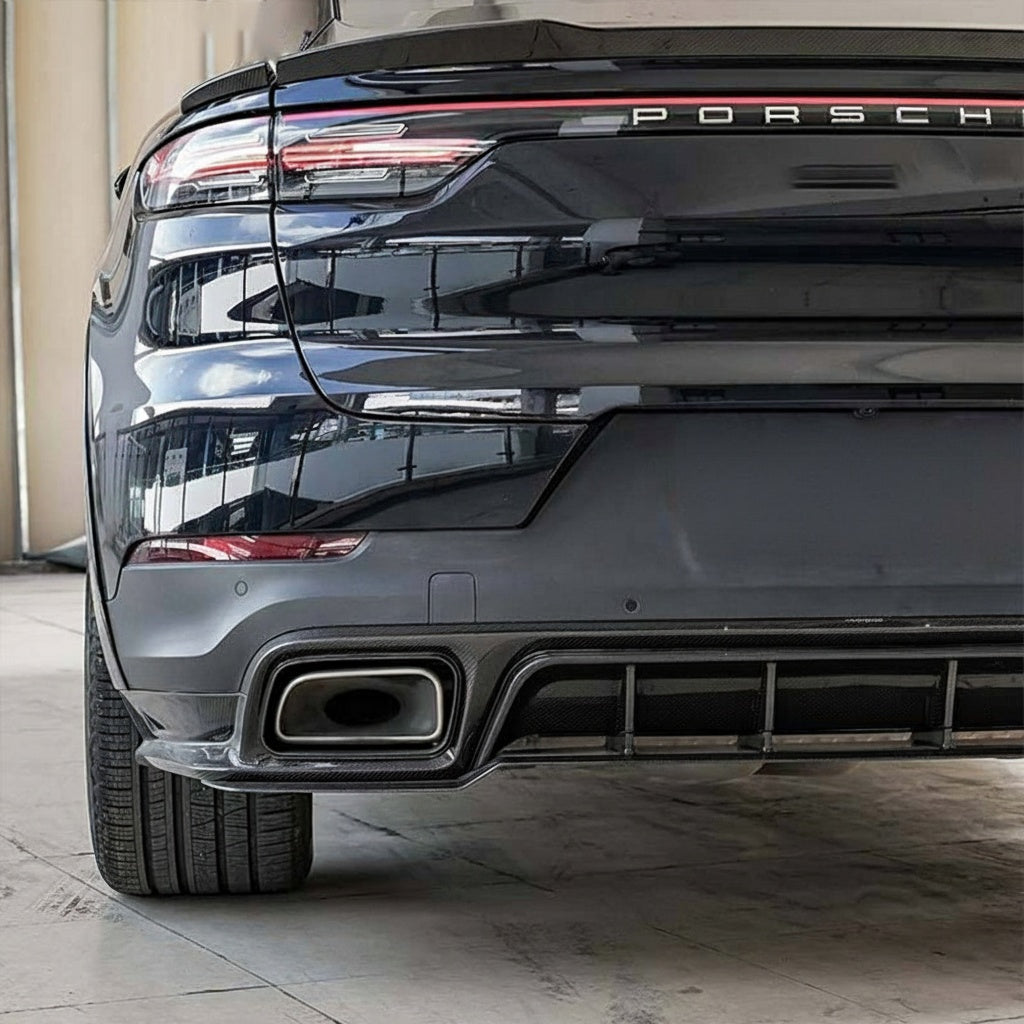 Porsche Cayenne Dry carbon fiber Diffuser