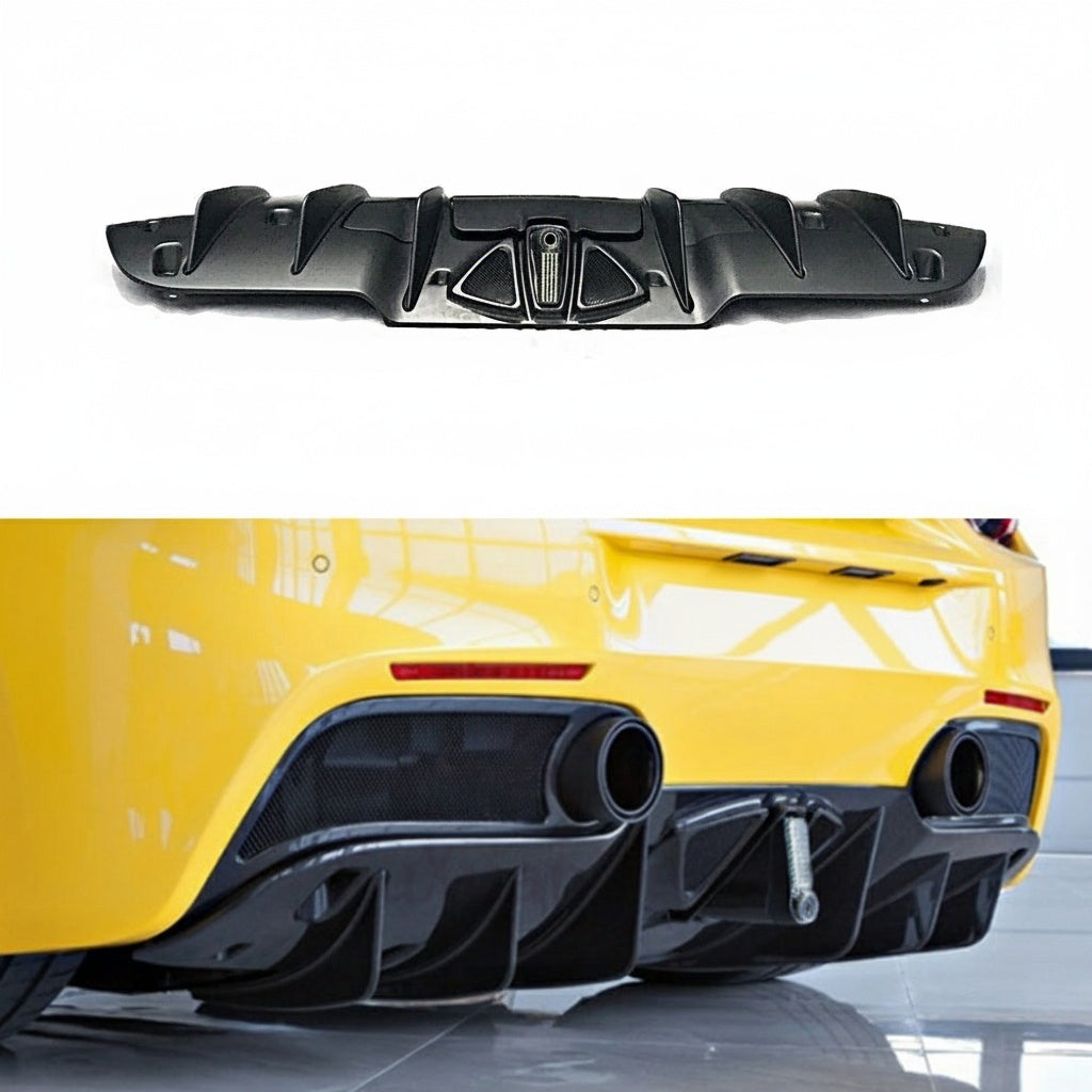 Ferrari 488 SC Dry carbon fiber Diffuser