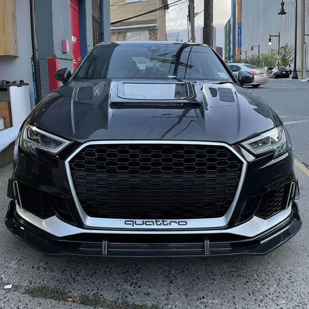 Audi RS3 Dry carbon fiber Front Lip