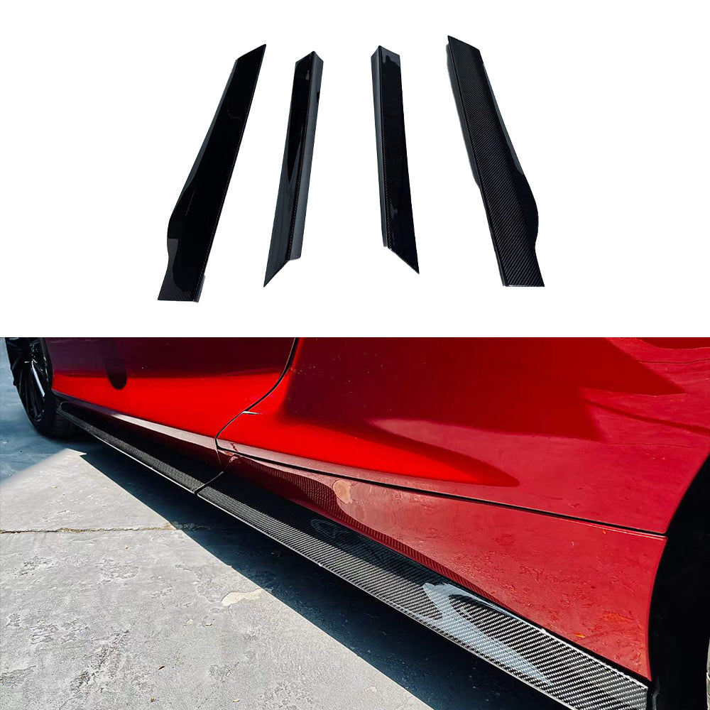 McLaren GT SN-Style Dry carbon fiber Side Skirts
