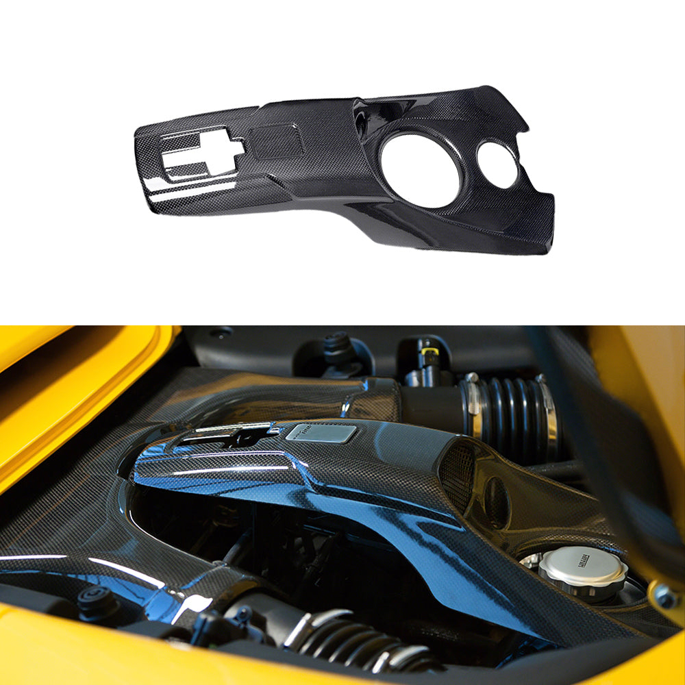 Ferrari 488 SC Dry carbon fiber Engine Cover
