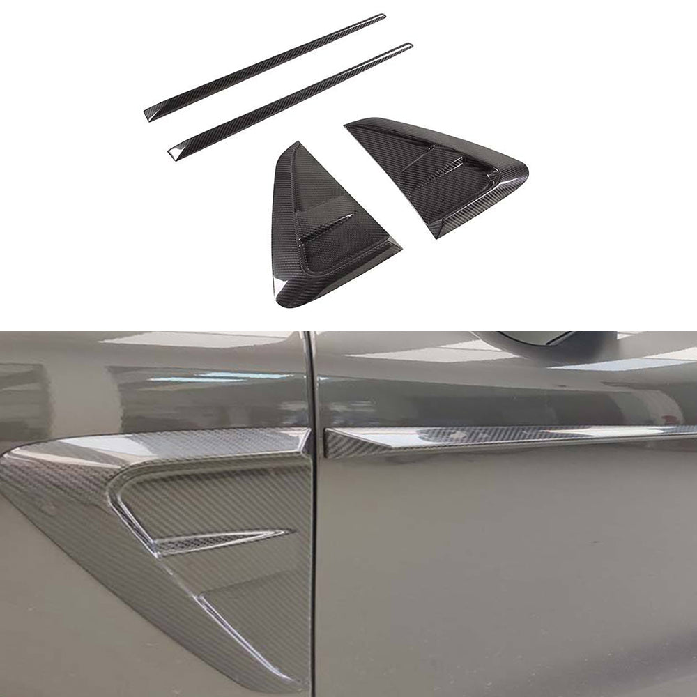 Porsche Cayenne Dry carbon fiber Front Fender Trims