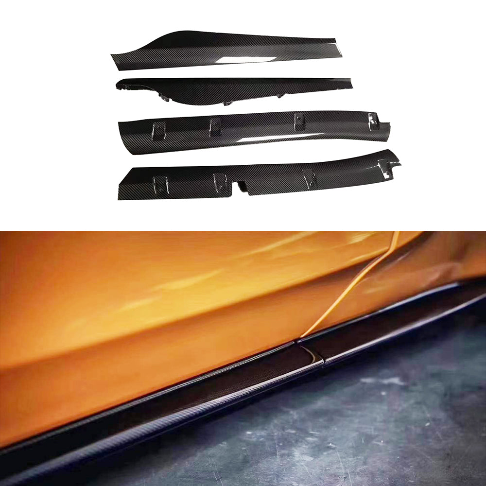 McLaren 570S/540C/570GT Dry carbon fiber Side Skirts