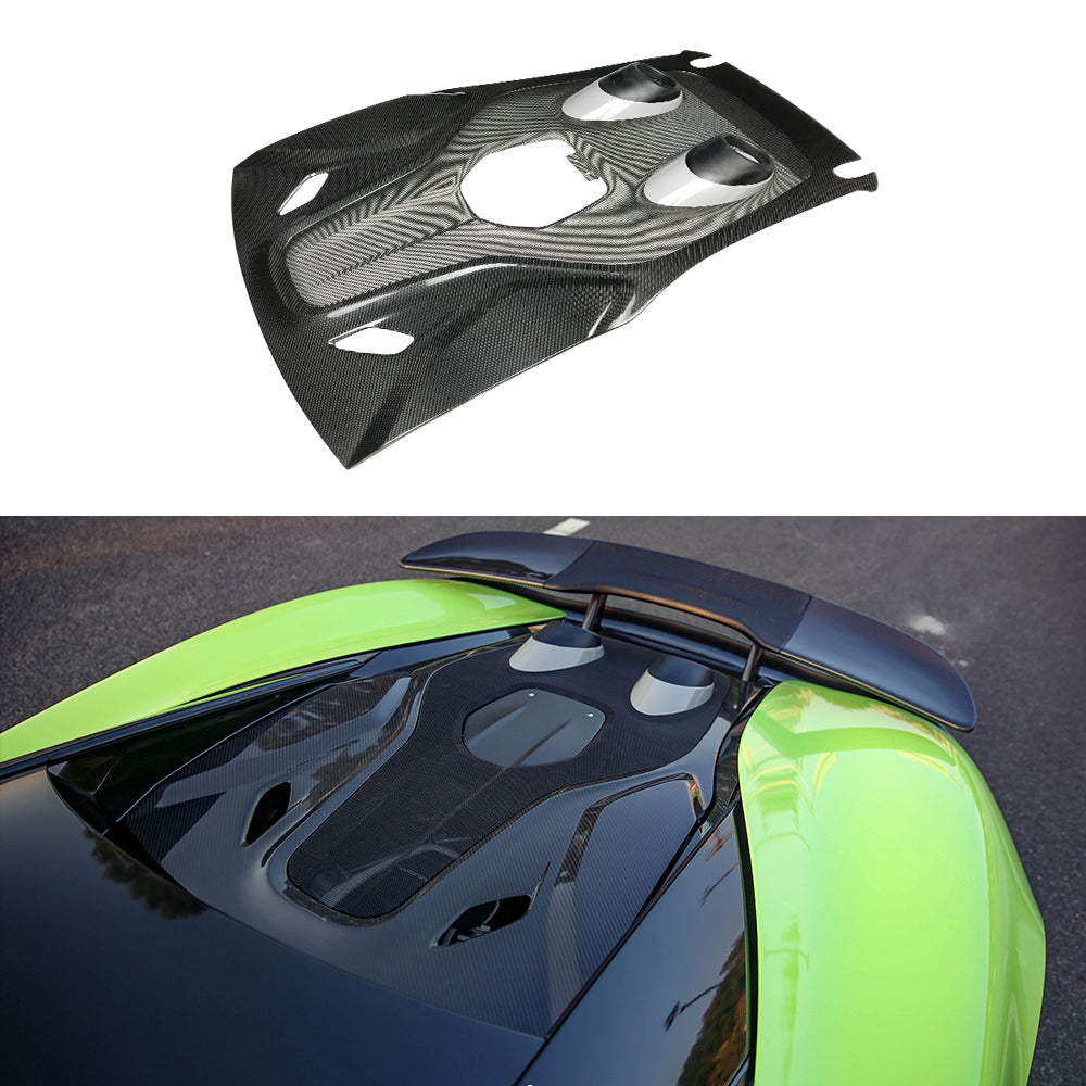 McLaren 540C/570S/570GT Dry carbon fiber Rear Hood For Upgraded 600LT