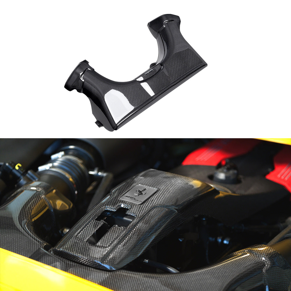 Ferrari 488 SC Dry carbon fiber Air Intake Box