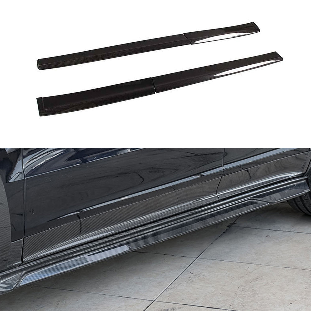 Porsche Cayenne Dry carbon fiber Side Skirts