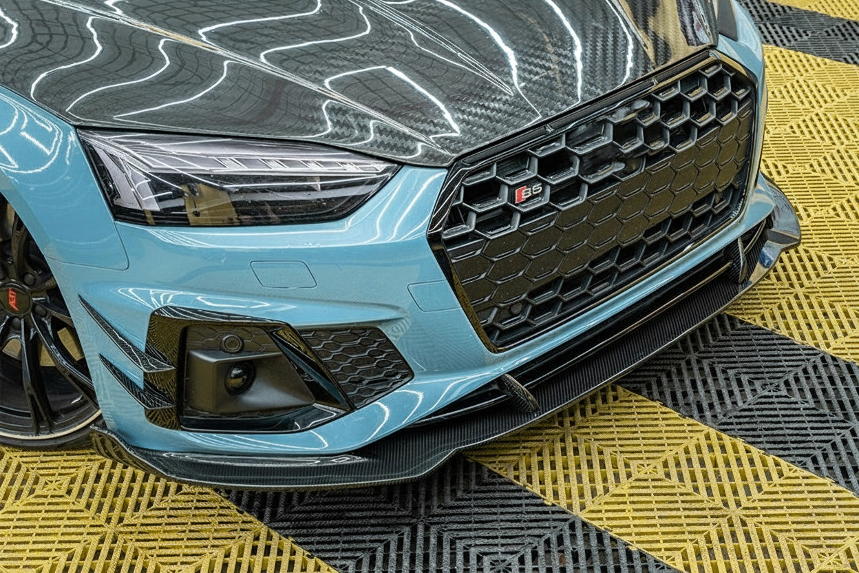 Audi A5/S5 B9 PA Dry carbon fiber Front Lip